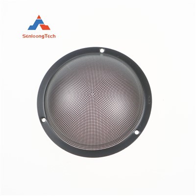 Vỉ nướng loa kim loại đen